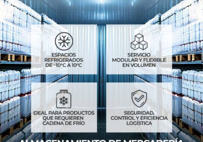 ALMACENAMIENTO DE MERCADERÍA PALETIZADA CON TEMPERATURA CONTROLADA
